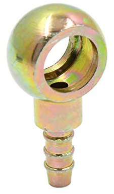 sourcing map Hohlschrauben 6mm ID 14mm Banjo Adapter Für Bremssystem 1 Stk | Hochpräzise CNC-Bearbeitung, Langlebig, Einfache Installation, Für Luft- Und Kraftstoffversorgung, Motor, Fahrzeuge