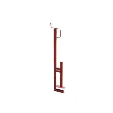 Schutzgeländerzwinge Mit Kurbel Für Decken Bis Ca. 40 cm Stärke - Absturzsicherung - Lackiert