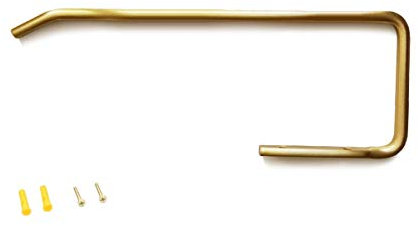 TentHome Papierhalter Küchenrollenhalter Papierrollenhalter Messing Wandmontage Ersatzrollenhalter Bad Zubehör WC Papier Halterung Toilettenpapier Halter (28,5 cm x 9,0 cm)