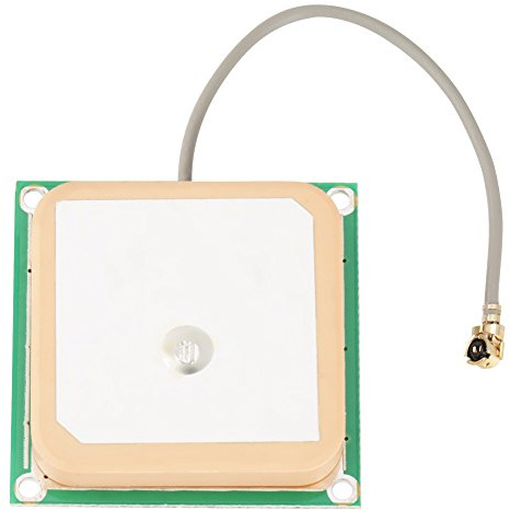 GPS Active Antenna, Active Antenna Keramik Patch Interner Modul Navigationsanschluss mit Kabel 28dB High Gain Signale Empfangene Antenne