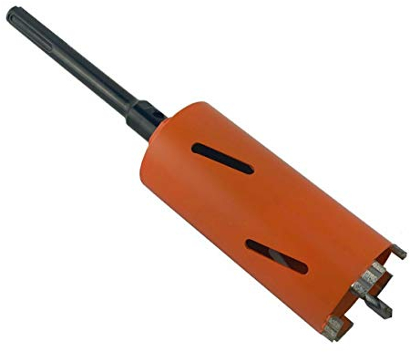 Diamantbohrkrone Kernbohrkrone Kernbohrer mit SDS MAX Aufnahme Nutzlänge 180 mm, Durchmesser 162 mm