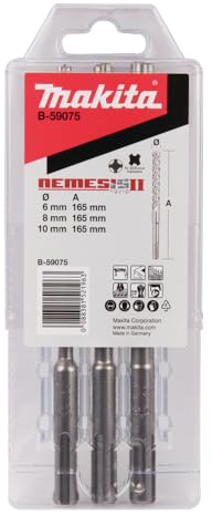 Makita 3 Drill Bit Case Nemesis 6,8,10