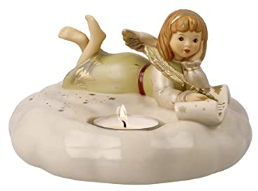 Goebel Weihnachtsdekoration Engelsfigur aus Porzellan hergestellt, Maße: 15 cm x 15 cm x 9 cm, 41659271