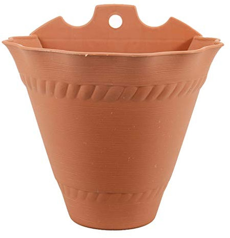 Macetas, Jardín Macetas de cucharas Colgantes plantador Colgante, Colgante de la Pared Interior de la Flor Libre de Perforación Colgar de la Pared Tiesto (Color : Orange)