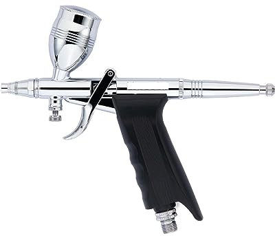 Paint Spray Gun, 0.3/0.5/0.8mm Dual Action Airbrush 2cc 5cc 13cc Spray Gun Airbrush Set Spray Model Air Brush
