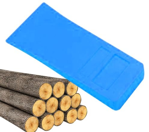 Cunei di macellazione – Cunei Albero per Taglio Albero | Cunei di Sicurezza da 15,2 cm con picchetto, per Motosega, Guida Gli Alberi in Modo Sicuro al Suolo per Il Giardino, Artigianato