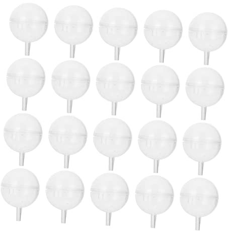 FUNNETOYU 20pcs Chocolate Flower Holder Ball Cup Candy Cup Cover for Chocolate Fountain Accessories DIY Bouquet Support