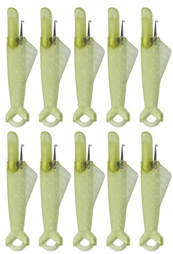 10 Stück/Set Fischmaul-Nähmaschinen-Nadeleinfädler Automatischer Nähnadeleinfädler Praktisches Nadeleinfädler Werkzeug