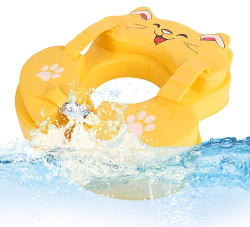 Galleggiante Per Bambini Piscina, Salvagente Nuoto PVC Non Gonfiabile Per Infanzia, Anti Ribaltamento Comodo Per 6-36 Mesi Ragazze Ragazzi