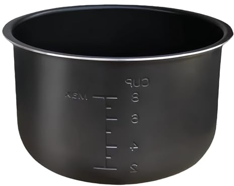 MiJob Cuve intérieure de 4 L for autocuiseur multicuiseur Compatible pour Redmond RMC-PM180