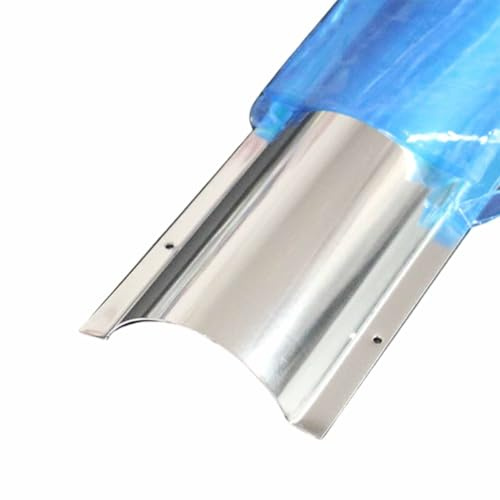 Confezione da 20 canaline passacavi in ​​acciaio inox da 39,37'' di lunghezza, copricavi per canaline passacavi, con fori di montaggio, sistema di occultamento cavi per casa, ufficio(NO.5)