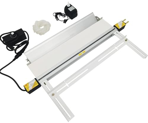 IYUESQ Machine à cintrer Les Bandes de Plastique Acrylique PVC avec Support de réglage d'angle et de Longueur, pour Le Pliage d'acrylique de 1 à 6 mm d'épaisseur, 30 cm