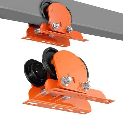 Hozaenwa de Viga Eléctrico | Pequeña Grúa con Ancho Ajustable,Manual Multifuncional de Polipasto Eléctrico para Taller, Industrial, Construcción, Fábrica, Almacén
