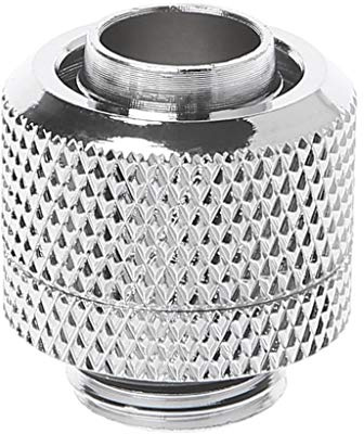 Luyismer Confezione da 1 raccordo a compressione G1/4 per tubo morbido ID 2 da 3/8 per raffreddamento ad acqua PC connettori per tubi morbidi per computer dissipatore di calore pin CPU