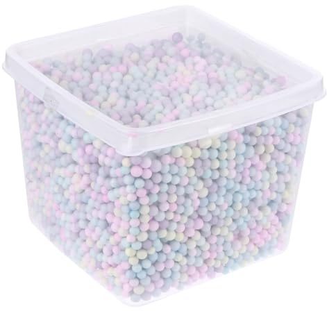 1 caja de bolitas de relleno para - Bolitas de microespuma de 7-9 mm para rellenar sillas y cojines - Relleno para, camas para mascotas y de suelo