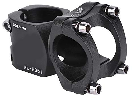 DGLDCSHUAI Tige de Guidon Courte en Alliage d'aluminium, Accessoire de Cyclisme pour vélo de Route de Montagne 31,8 x 32 mm