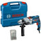 Bosch Professional Schlagbohrmaschine GSB 20-2 (Leistung 850 Watt, Leerlaufdrehzahl 3.000 min-1, mit Zubehörset, inkl. Tiefenanschlag, Schnellspannbohrfutter, Zusatzhandgriff, L-Case, Zubehör-Set)