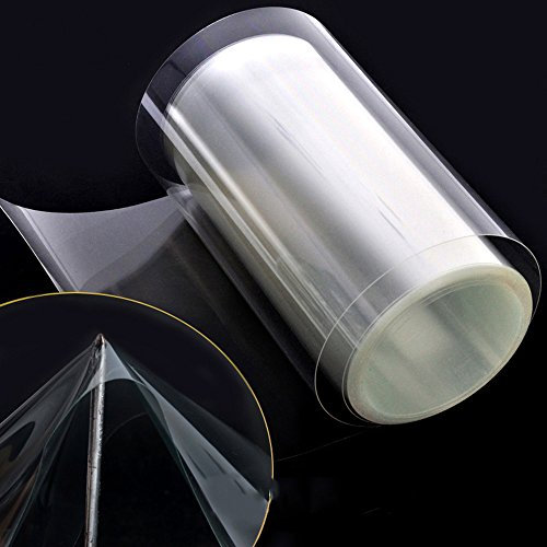 HOHOFILM Film de protection en vinyle transparent polymérique pour peinture de voiture, 50 cm x 300 cm