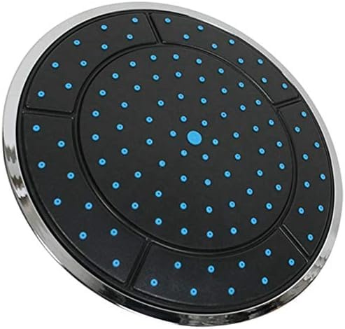 Duschkopf 1pc 25cm Kunststoff Runde Form Regen Powered Dusche Top Dusche Dach Kopf Düse Zubehör Kabine