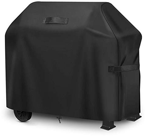 BBQ Cover Waterproof 420D Heavy Duty Oxford Cloth 5+ Burners Anti Tear Windproof Anti-UV Grill Cover for Weber, Brinkmann, Char Broil, Holland etc (72 inch)