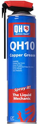 Quinton Hazell QH10 Grasso al Rame 600 ml – Alte Temperature Fino a 1100°C, Antigrippante Universale
