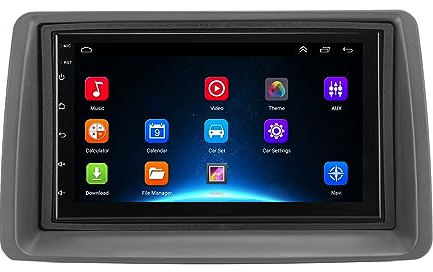 Car Stereo, 7 Inch Touch Screen WiFi GPS Navigation Android 12 Wireless Smartphone Connectivity, Auto Multimedia System for Compact Cars 2003-2012 Drivers Families Road Trips Daily