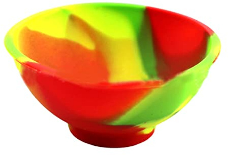 Ciotole per pizzico in silicone Mini ciotole per condimenti modello torta multicolore Vassoi per snack da 50 ml Mini ciotole in silicone colorate ciotole per pizzico in silicone ciotola modello t