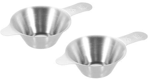 Sourcing Map 2 Pcs Silver Stainless Steel Silicone Tea Infuser Basket, Matte Mesh Loose Leaf Tea Steeper, Small Size