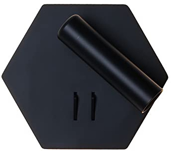 Applique da Parete a LED, Illuminazione per Camera da Letto, Lampada da Parete per Lettura, Luce per testiera Regolabile, Applique da Parete 3000K, faretto da Parete Girevole per Soggiorno, comodin