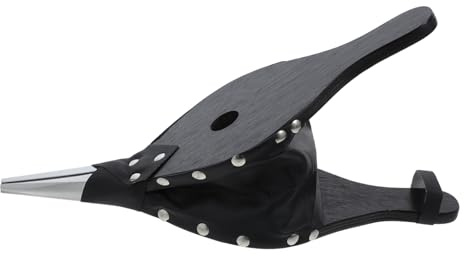 MOTHNUR Fuelle para Chimenea y Barbacoa Manual de Acero Inoxidable y Madera Soplador de Aire Portátil para Camping y Cocina Exterior Herramienta Ligera y Compacta para Hoguera y Parrilla