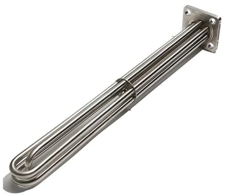 380V Electric Dishwasher Heating Element 65MM Flange 316 Stainless Steel Heater 700MM 9KW 12KW 15KW 3Phase(304sus,220v,9KW 400mm)