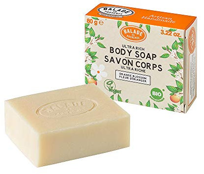 Balade en Provence Organic Caring Hand Soap Bar | Orange Blossom Scent | 80g