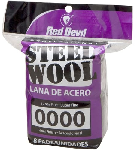 8 Pack #0000 Steel Wool 0320