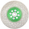 KURSTOL Diamant Trennscheibe - Premium Diamant zum Schleifen, 125 mm x M14 Dorn, Granit-Schleifscheibe zum Abschrägen Formen von Porzellan, Steingut, Fliesen, Keramik, Granit, Beton