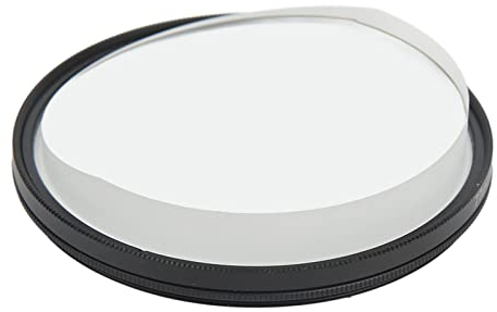 Zunate Doppelseitiger Spezialeffektfilter, 77 mm Fraktal Fotografie Prismenkamerafilter, mit Geistereffekt Kaleidoskop Spezialeffektfilter, für Selfie Videoaufnahmen