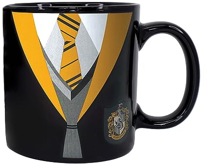 Half Moon Bay Tasse mit Thermoeffekt Harry Potter Uniforme Hufflepuff