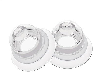 haakaa Correttore per capezzoli in silicone, Correttore per capezzoli, Ventose per capezzoli piatti e introflessi, Senza BPA, PVC e ftalati.