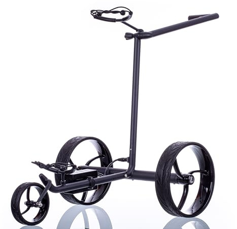 Trendgolf Elektro Golf Trolley Walker S schwarz, Lithium Akku, Bergabfahrbremse, Rückwärtsgang