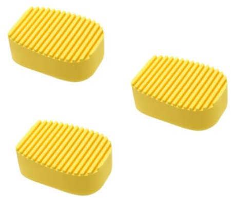 Healeved 3pièces Brosse à Laver Silicone Couleur Bonbon Mini Planche à Laver Portable Pour Nettoyage De Vêtements Douce Pour Taches Et Salissures