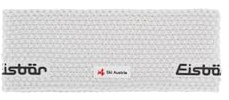 Eisbär Stirnband Damen & Herren Jamie Ski Austria Weiß - Merino Headband Unisex - Haarband mit Fleece schützt vor Kälte und Wind - Haube weich warm atmungsaktiv aus Österreich