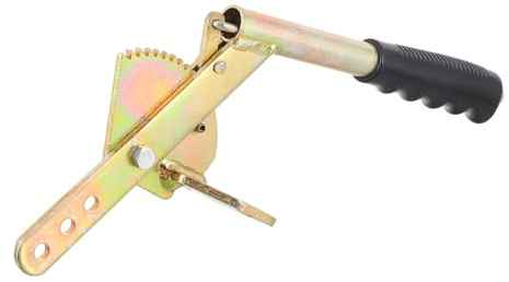 FUNOMOCYA Palanca Freno Mecánica Antideslizante para Remolque Accesorio Duradero de Control Cómodo de Recambio para Freno de Mano de Trailer Fácil Instalación Superficie Segura Color Dorado