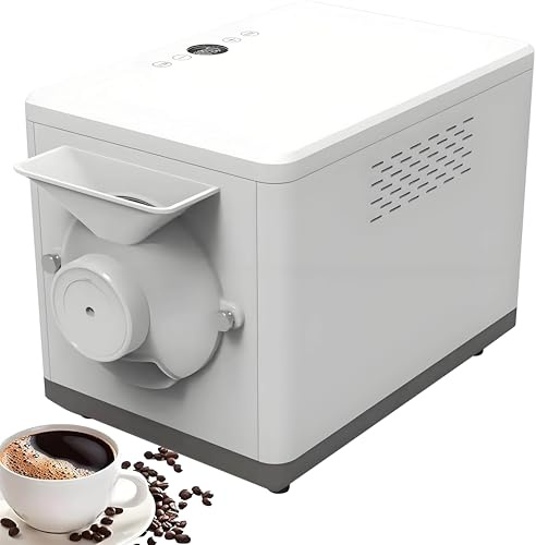 Nuxyyds 1600W Electric Coffee Bean Roaster Machine, 1.5Kg Coffee Roasters For Home Use Machine, Perfect For Baking Coffee, Chestnut, Peanut & Grain - Timed & Temperature Control