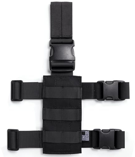 OneTigris Taktische Molle Beinplatte Beinplatform für Pistolenholster