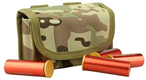 Gexgune Tactical 10 Colpi shotshell Ricarica Titolare Molle Sacchetto per 12 Gauge/20G Caricatore Munizioni Rotonda Cartuccia Titolare tattico Pouch