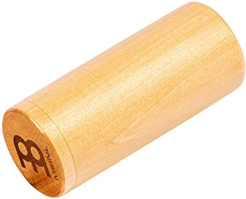 Meinl Percussion Round Wood Shaker - Weich - Musikinstrument mit weichem Sound - Lindenholz, Natur (SH56)