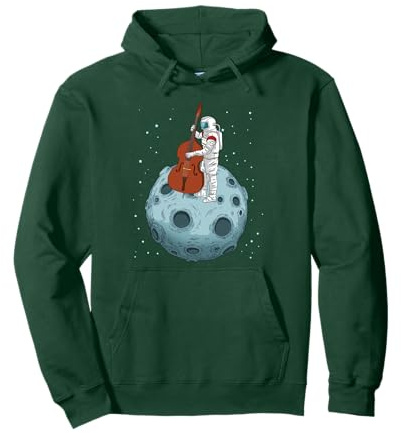 Kontrabass Hoodie Männer Kontrabass Musik Orchester Pullover Hoodie