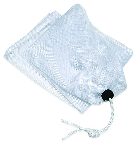 Poolmaster 28823 Deluxe Fine-Mesh All Purpose Swimming Pool Vacuum Replacement Bag, White