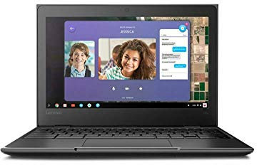 Lenovo 100e Chromebook (2nd Gen) 11.6 Laptop AMD A4-9120C 4GB RAM 32GB eMMC Chrome OS - 82CD0001UK (Renewed)