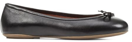 Geox Femme D Palmaria B Ballet Flat, Noir, 39 EU