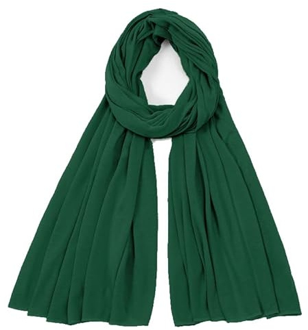 Van Der Rich Enfärgad scarf mjuk stola 68 x 170 cm för kvinnor, Tall 19, one size
